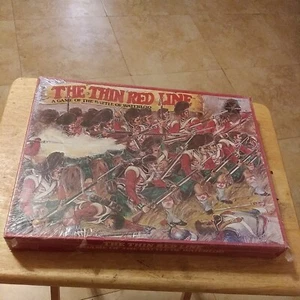 NEW SEALED 1979 The Thin Red Line - Yaquinto - Battle of Waterloo Vintage Board  - Picture 1 of 12