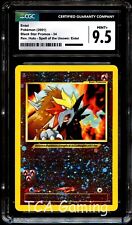 CGC 9,5 COMO NUEVO + Entei # 34 HOLO INVERSO WOTC Black Star PROMOCIÓN Tarjeta de Pokémon