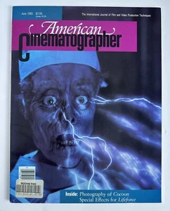 American Cinematographer Magazine June 1985 Photography of Cocoon Lifeforce - Bild 1 von 20