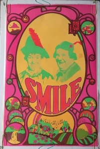 The Beatles Vintage Blacklight Poster Sgt. Pepper Lonely Heart Club Original 60er Jahre - Bild 1 von 1