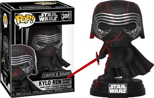 ¡FUNKO POP! SONIDO DE LUCES ELECTRÓNICAS STAR WARS #308 THE RISE OF SKYWALKER KYLO REN - Imagen 1 de 3