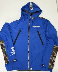 AAPE by A Bathing Ape Universe 934 Camo Windbreaker Jacket Women’s Size Medium - Picture 1 of 13