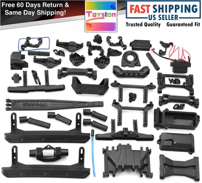 Fits Traxxas TRX-4 TRAXX Rock Slider Receiver Box Shaft Mount Skid Block LED Box - Image 1 of 4