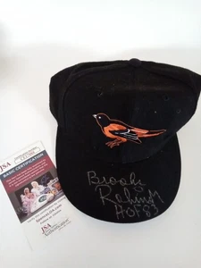 Brooks Robinson Signed Inscribed "HOF 83" Baltimore Orioles Baseball Hat JSA -# - Picture 1 of 5