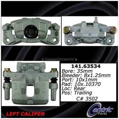 Pinza de freno trasera izquierda centrada para Chrysler Sebring y Dodge Avenger TCP Foto 1 de 2