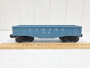 Lionel O-27 Gauge 34' 6112 Blue Gondola No Load No Box - Picture 1 of 10