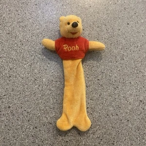Vintage 90’s The Disney Store Winnie The Pooh Bear Plush Bookmark - Picture 1 of 2
