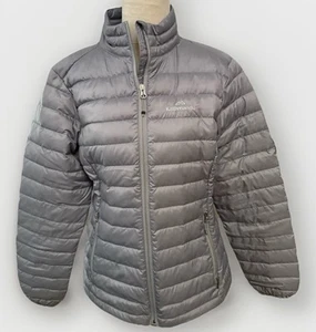 Kathmandu Silver Heli Down Puffer Jacket-Warm-Cute-Warm-Down-Size 12 - Picture 1 of 14