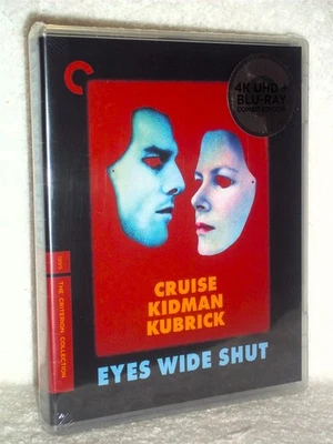 Eyes Wide Shut (4K/Blu-ray, 2025, CRITERION) NEW Tom Cruise Stanley Kubrick cult Foto 1 de 3