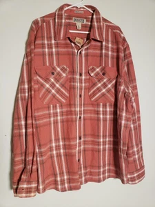 Duluth Trading Co Mens Woodsy Long Sleeve Shirt Heavyweight Relaxed Fit Size 2XL - Picture 1 of 7