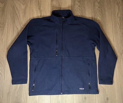 Men’s Patagonia Micro Synchilla® Jacket-Special Blue Large Full Zip 11307 - Image 1 of 4