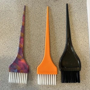 Juego de cepillos de tinte para cabello de salón - Herramientas de mezcla de colores de plástico - Imagen 1 de 4