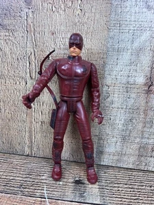ToyBiz Marvel Legends Series 3 DAREDEVIL 6" Actionfigur lose 2002 Gürtel gebrochen - Bild 1 von 23