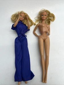 1966 Vintage Barbie Twist 'N Turn Puppe 2 Blondinen (Lot) mit 1 Outfit sehr schön - Bild 1 von 24