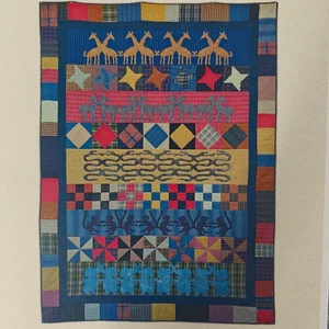 Animal Chains Quilt Pattern by Lee Fowler QL101 Quilty Ladies 54x74 Applique - Picture 1 of 3
