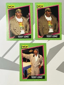 1991 WCW Impel Teddy Long 3 Karten Lot - Bild 1 von 1
