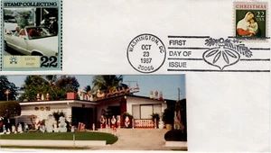 CHRISTMAS FDC   WASHINGTON, DC  1987  FDC16651 - Picture 1 of 2