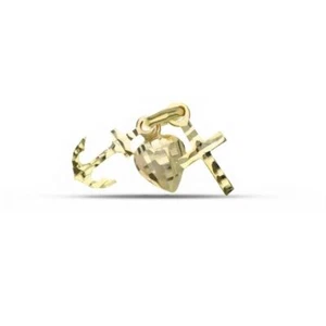 Ciondolo Fede, Speranza e Carità in Oro 18 Carati - Picture 1 of 1