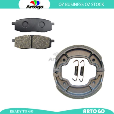 Pastillas de freno delanteras+traseras para moto Yamaha TT 350 1TJ 1985 1986 1987 1988 1989 Foto 1 de 3