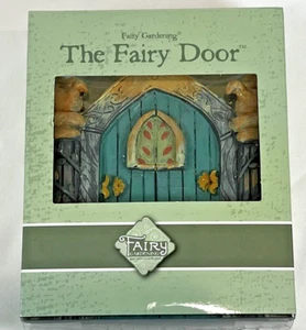 The Fairy Door by Fairy Gardening - Resin 5" Tall Gnome Miniature, NEW - Picture 1 of 3