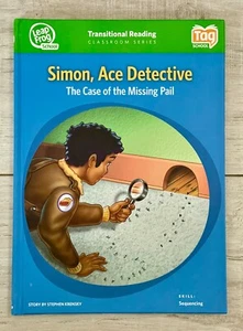 Simon, Ace Detective Case of the Missing Pail Transitional Reading Tag HC Book - Picture 1 of 4