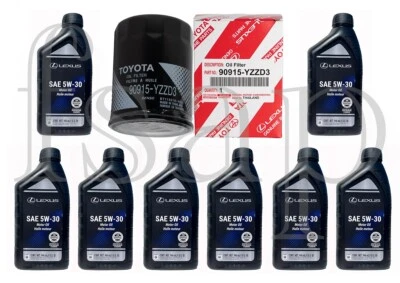 Genuine Lexus Engine Oil Change Kit for 2004 Lexus LX470 4.7L V8 - Image 1 of 2