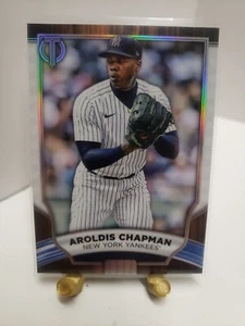 2022 Topps Tribute Aroldis Chapman Base Card Yankees - Picture 1 of 2
