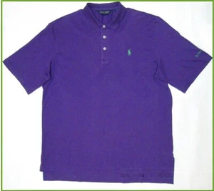 Vintage Polo Golf Ralph Lauren Herren SS Hemd "Ponte Vedra Inn & Club" Gr. L Lila - Bild 1 von 5