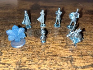 7 Monopoly Replacement Frozen Game Pieces/Game Tokens & Snowflake token, Olaf, - Picture 1 of 1