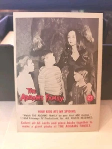 1964 Donruss Addams Family #27 Your kids ate my spiders EX To NRMNT - Picture 1 of 4