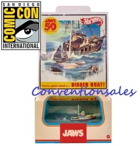 SDCC 2025 MATTEL EXCLUSIVO HOT WHEELS MANDÍBULAS 50 ANIVERSARIO SET PREVENTA - Imagen 1 de 5