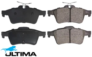 ULTIMA REAR SEMI-METALLIC BRAKE PAD SET FOR HOLDEN VECTRA ZC Z32SE 3.2L V6 - Picture 1 of 1