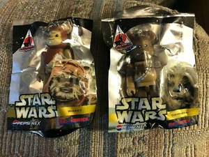 Star Wars Bearbrick Pepsi Japan Celebration 2008 Chewbacca & Wicket - Picture 1 of 2