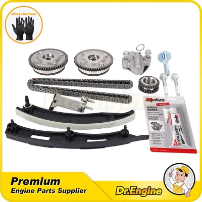 Kit de cadena de distribución con VVT apto para Chevrolet Spark L4 2016-2021 1,4 L Foto 1 de 4