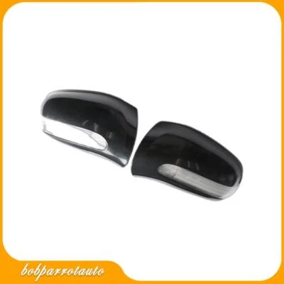 Cubierta de espejo retrovisor delantero derecho y derecho compatible con Mercedes CL500 CL600 S430 S500 S600 Foto 1 de 4