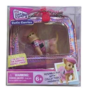 REAL LITTLES Cutie Carries Chihuahua Posable Pup Carrie/Fashions New/Free Shippi - Picture 1 of 5