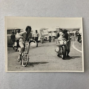 Vintage Motorcycle Racing Photo photograph Print Matchless 1971 Germany - Picture 1 of 5