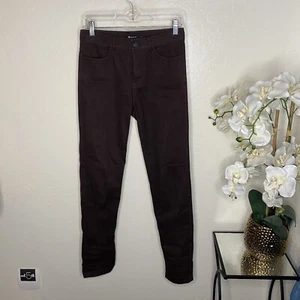 Alexander Wang Men’s Brown Lamb Leather Pocket Jeans Size 28" Pre-owned" - Picture 1 of 7