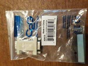 C2G DB9 Serial Port Null Modem Adapter M/F 9 Pin Male/Female RS-232 Adapter - Picture 1 of 2