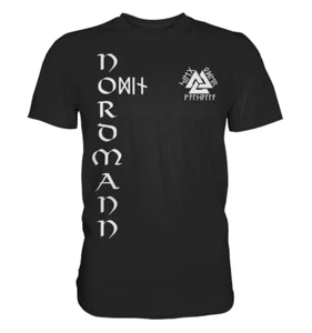 Wikinger T-Shirt Nordmann Herren Viking Bekleidung Odin Walhalla Sieg Valhalla - Bild 1 von 2