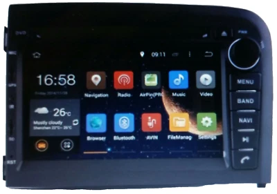 Volvo S80 '99-2005 Quad Core Android 7.1 Car Stereo w/GPS Navi & Backup Camera - Image 1 of 4