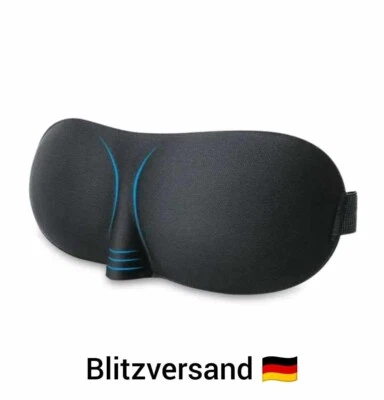 3D Schlafmaske Schlafbrille Augenmaske Eye Reise Maske Augenbinde Schlafbrille  - Bild 1 von 4