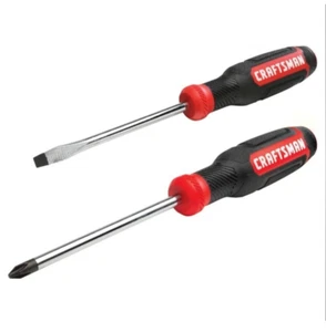 CRAFTSMAN Screwdriver Set, Bi-material, 2 Piece (CMHT65072N) - Picture 1 of 2