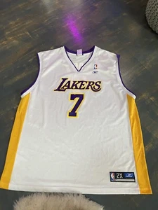 Reebok 2000s LA Los Angeles Lakers Lamar Odom #7 basketball Jersey 2XL - Picture 1 of 3