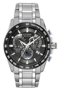 Citizen ECO-DRIVE AT4010-50E Mens Watch Perpetual Chrono Atomic Titan Watch-R13