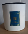Large triple wick scented candle in jar.Lemon & Peppermint.550g.