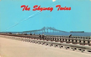 Skyway Twins cartolina d'epoca - Foto 1 di 2