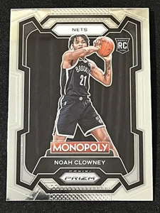 2023-24 Panini Prizm Monopoly #12 Noah Clowney RC Rookie Brooklyn Nets - Picture 1 of 2