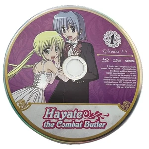 Hayate the Combat Butler Season 1 Bluray ONLY Episodes 1-9 NO CASE/Redbox case - Picture 1 of 5