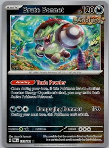 Brute Bonnet 123/182 | Paradox Rift | Rare Reverse Holo | NM Pokémon Card - Picture 1 of 1